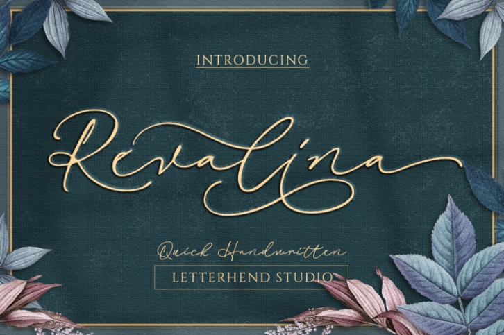 Revalina Signature Script Font Download