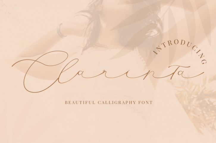 Clarinta - Beautiful Calligraphy Font Download