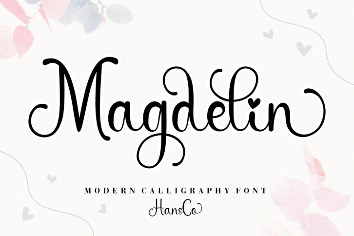 Magdelin Font Download