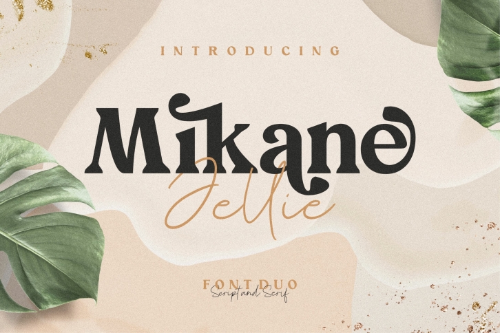 Mikane Jellie Duo Serif & Script Font Download