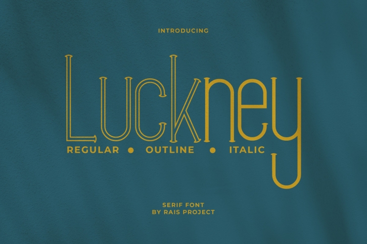 Luckney Font Download
