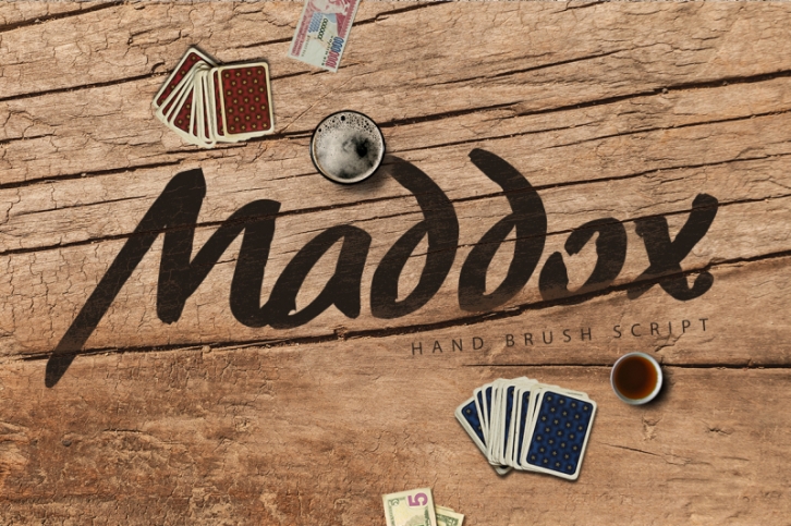 Maddox Brush Typeface Font Download