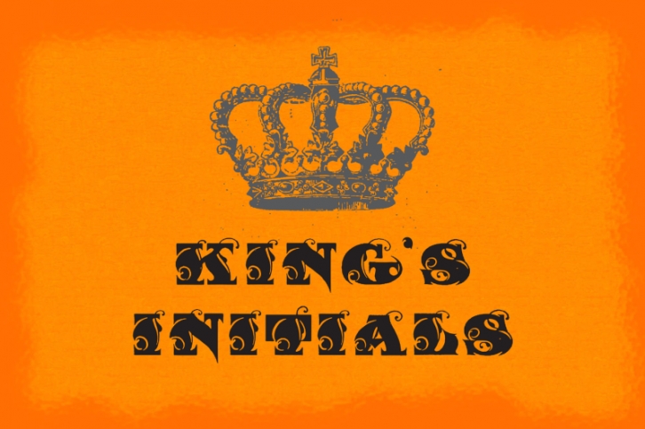 KING's Initials Font Download