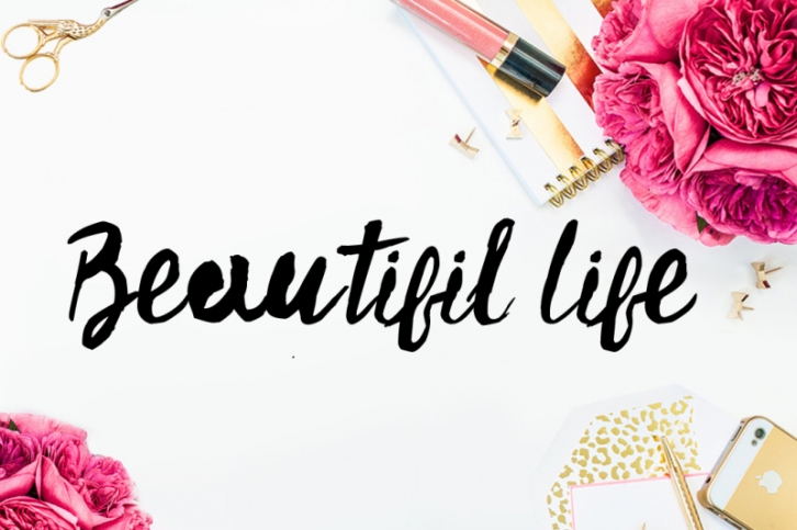 Beautiful Life Font Download