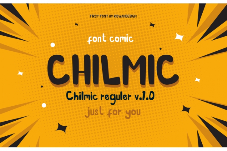 CHILMIC COMIC FONT Font Download