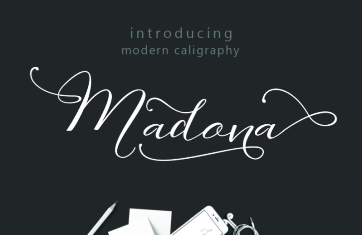 Madona Script Font Download