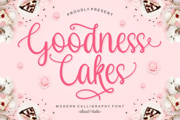 Goodness Cakes Font Download