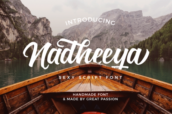 Nadheeya Sexy Script Font Font Download