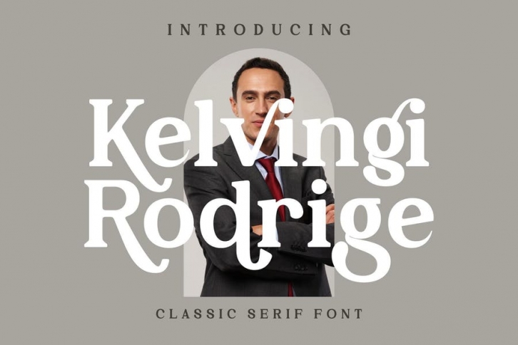 Kelvingi Rodrige Serif Font LS Font Download