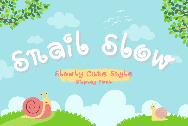 Snail Slow Font Download