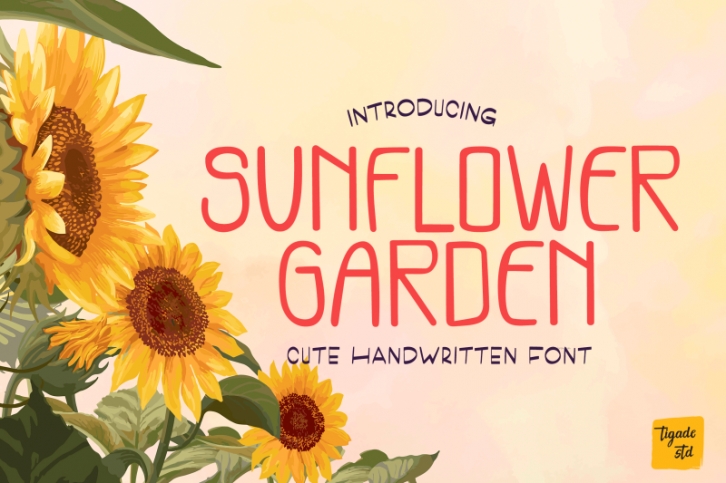 Sunflower Garden Font Download