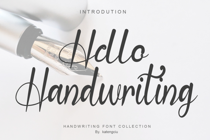 Hello Handwriting Font Download
