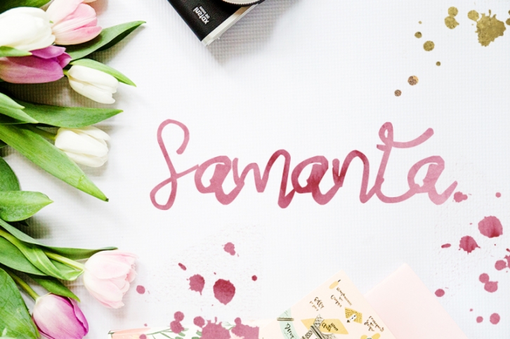 Samanta Script Font Font Download