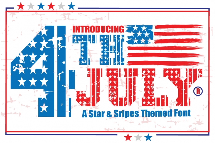 4th July Font Download