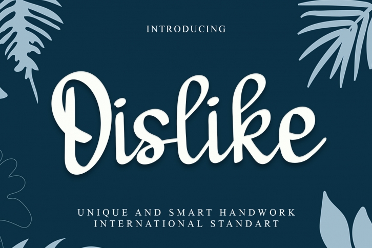 Dislike Font Download