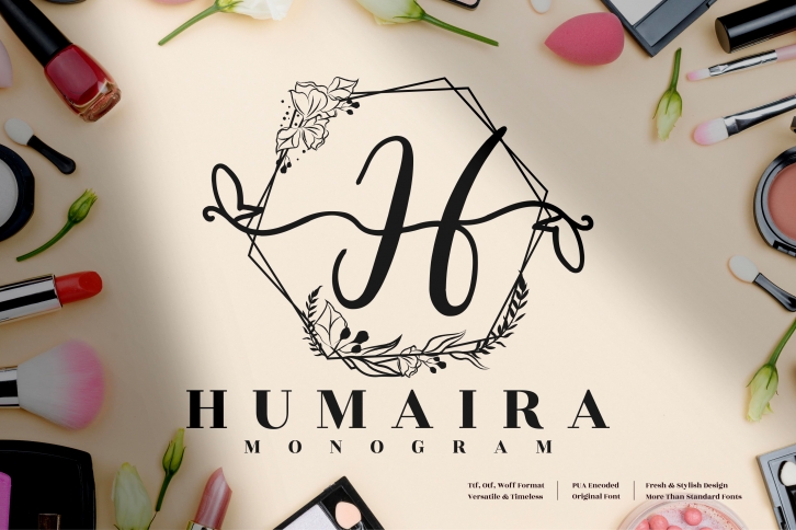 Humaira Monogram Font Download
