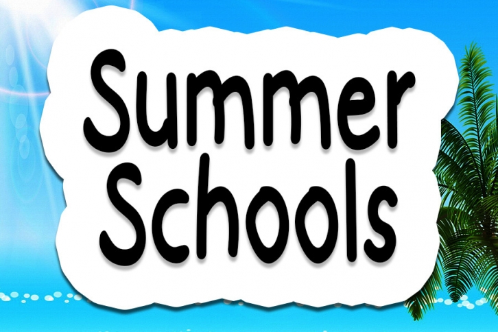 Summer Schools Font Download