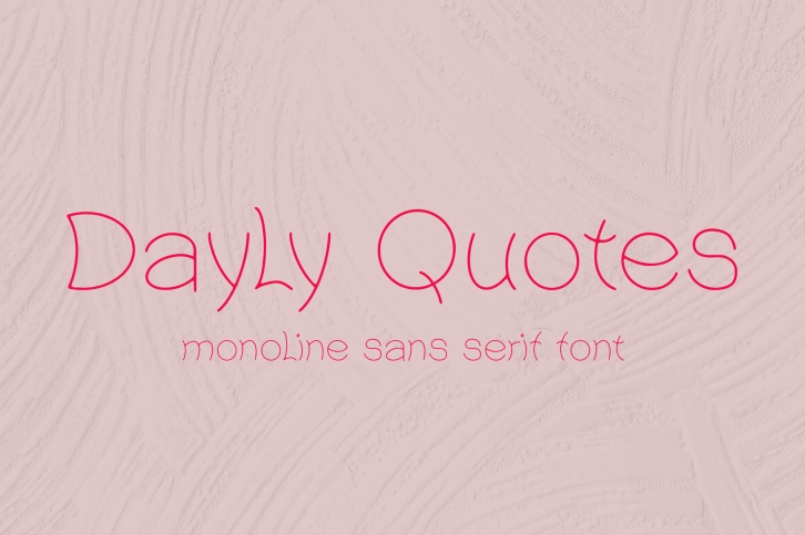 Daily Quotes Font Download