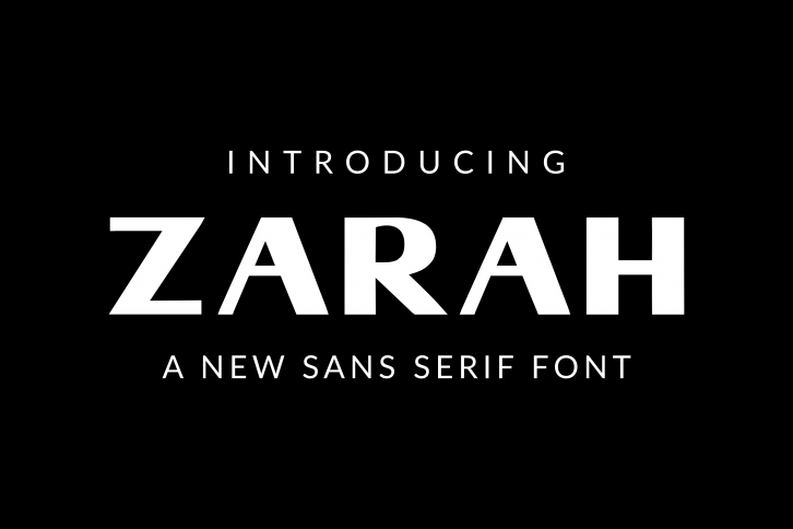 Zarah Font Download