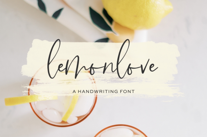 Lemonlove Script Font Download