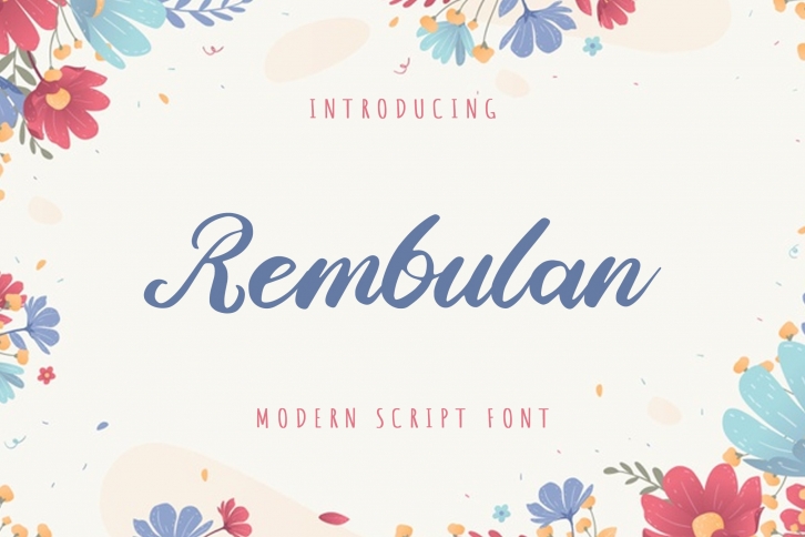 Rembulan Font Download