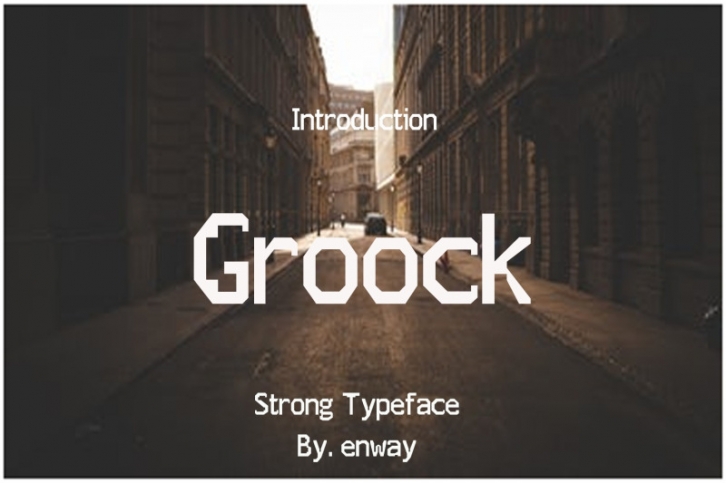 Groock Sans Serif Font Font Download