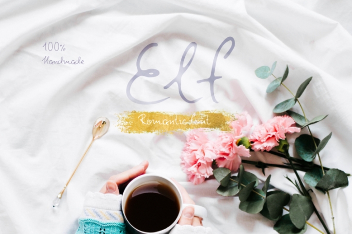 Elf—handwritten font Font Download