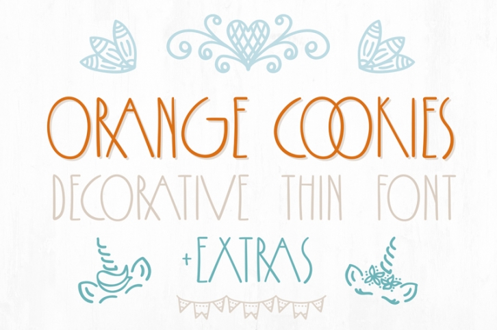 Orange Cookies Font Download