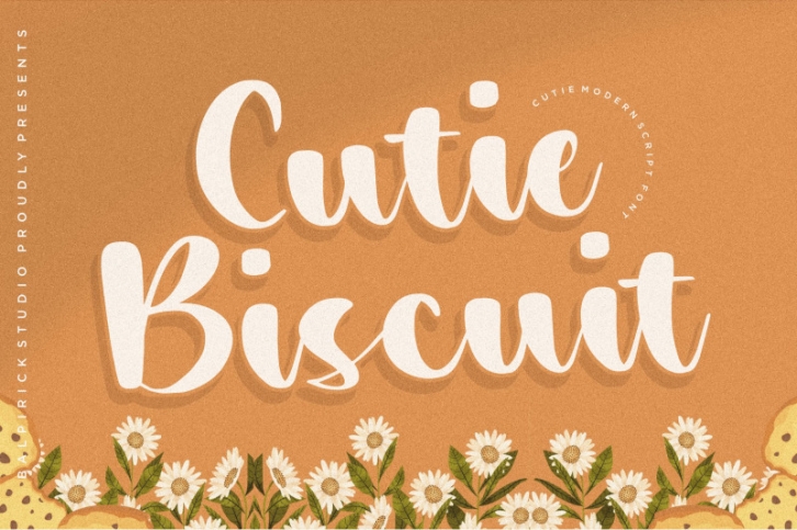 Cutie Biscuit Cutie Modern Script Font Font Download