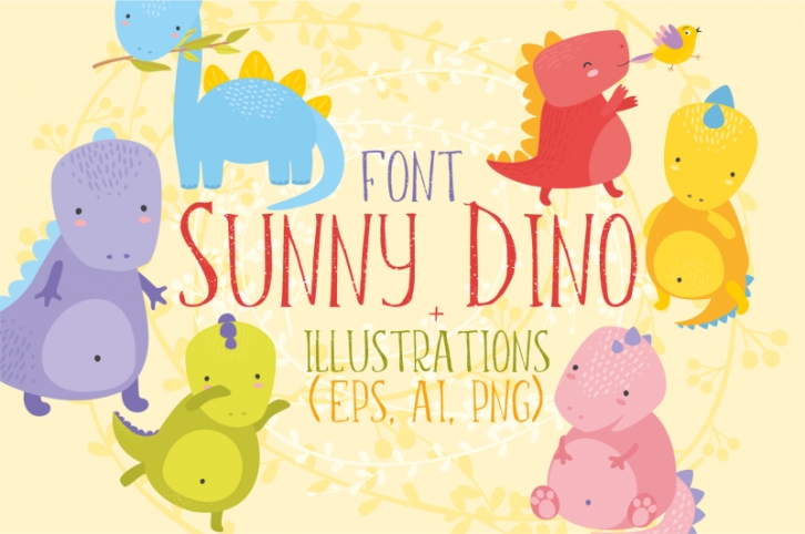 Sunny Dino/Font Font Download