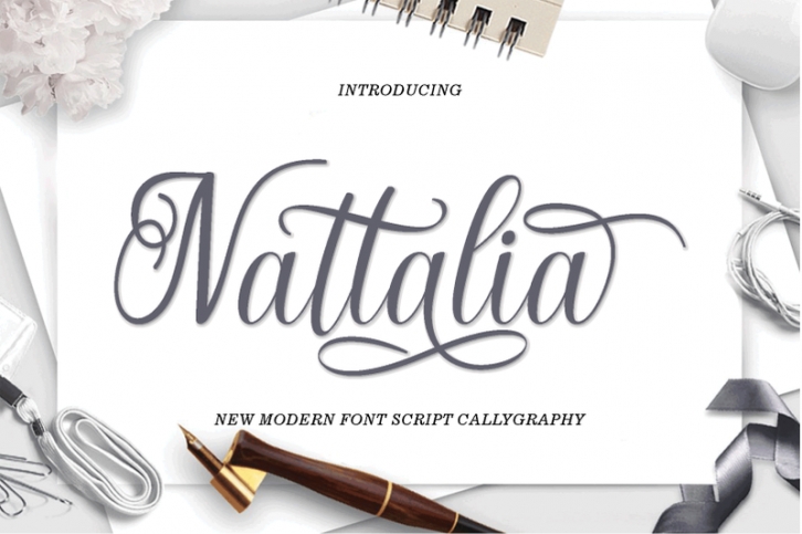 Nattalia Script Font Download