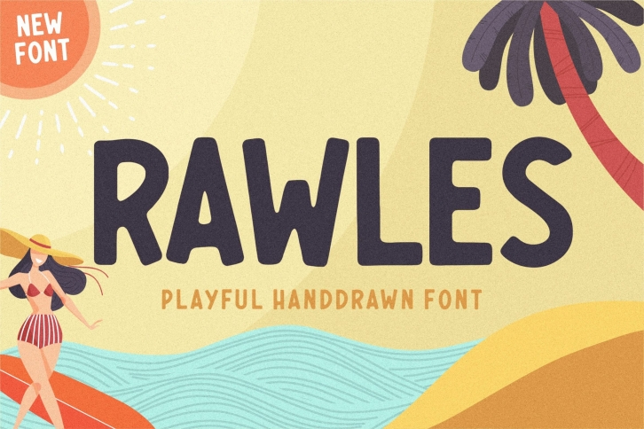 RAWLES Playful Handdrawn Font Download