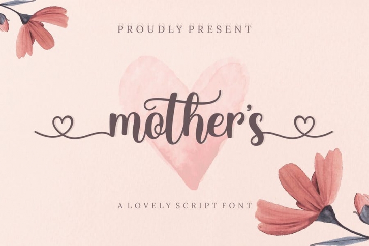Mothers - Script Font Font Download