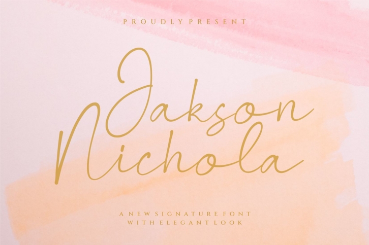 Jakson Nichola Font Download