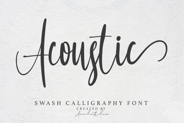 Acoustic Font Download
