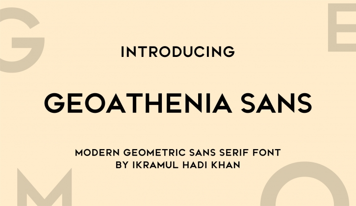 Geoathenia Sans Font Download