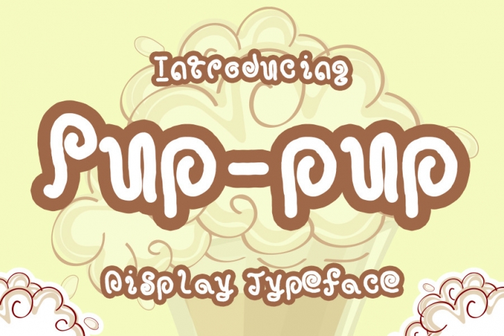 Pup-Pup Font Download