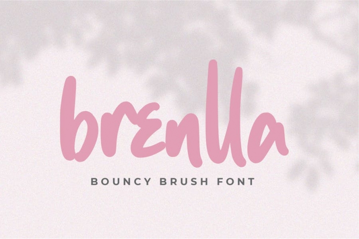 Brenlla Brush Font Font Download