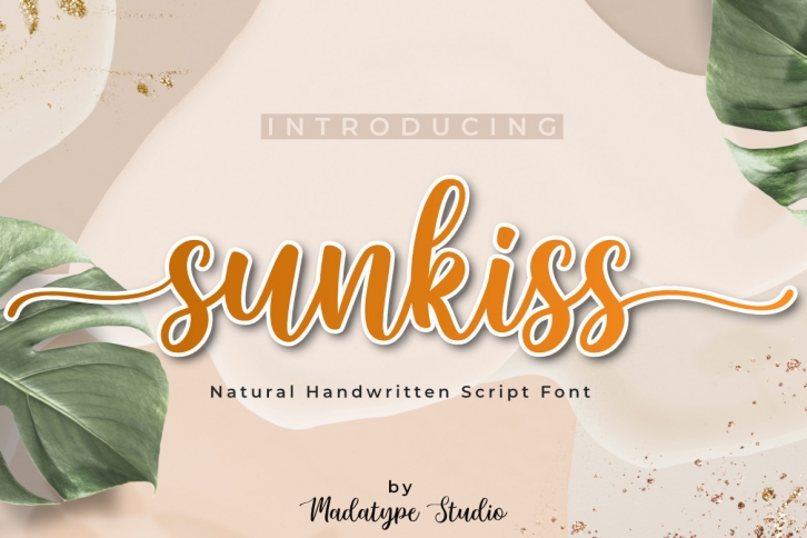 Sunkiss Font Download