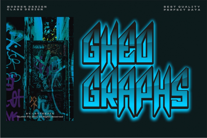 Gheo Graphs Font Download