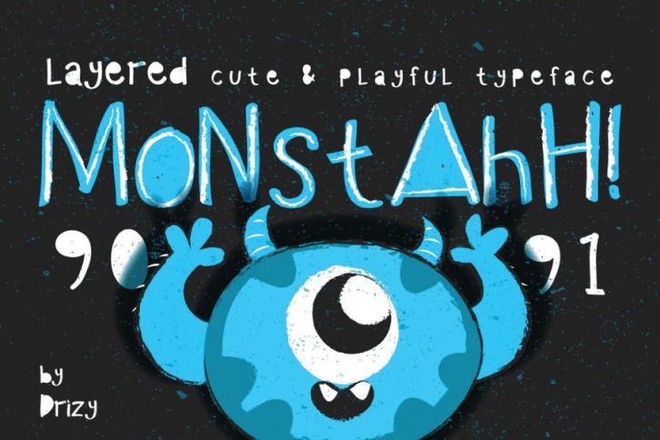 Monstahh Font Download