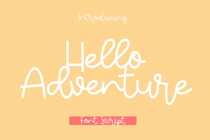 Hello Adventure Font Download