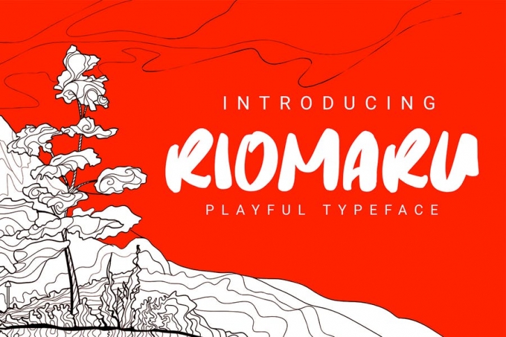 DS Riomaru - Playful Brush Font Download