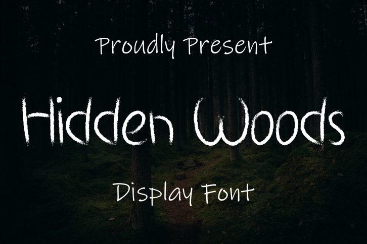 Hidden Woods Font Download