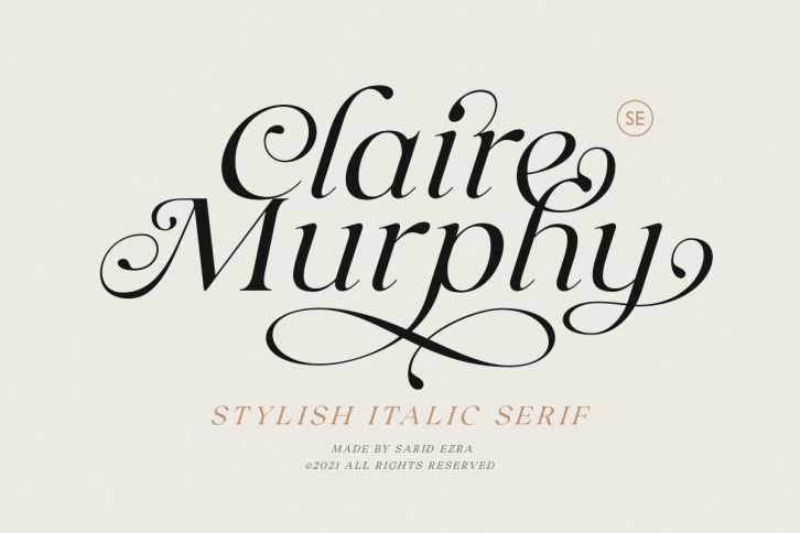 Claire Murphy Font Download