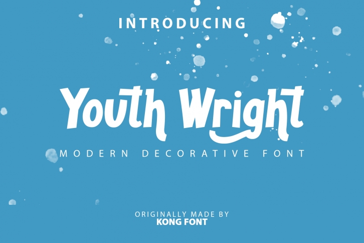 Youth wrigh Font Download