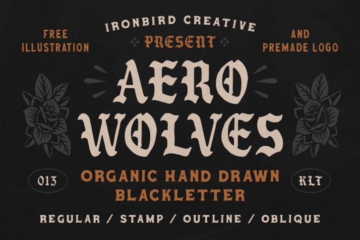 Aero Wolves Font Download