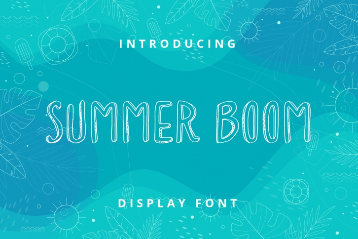 Summer Boom Font Download