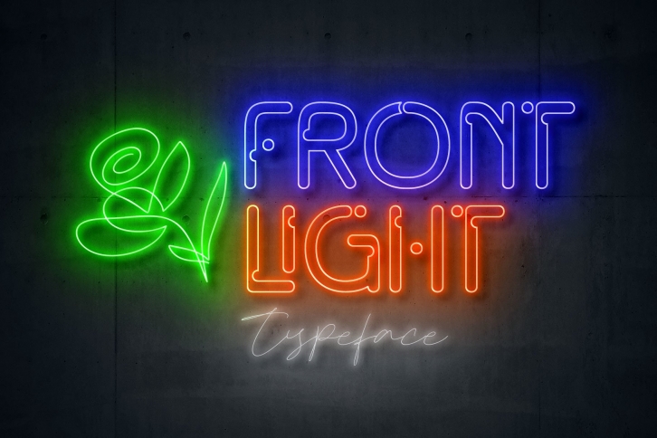 Front Light Font Download