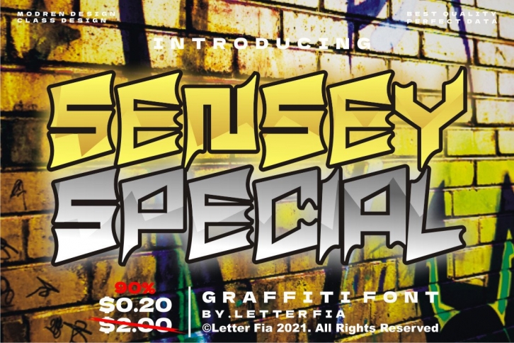 Sensey Special Font Download